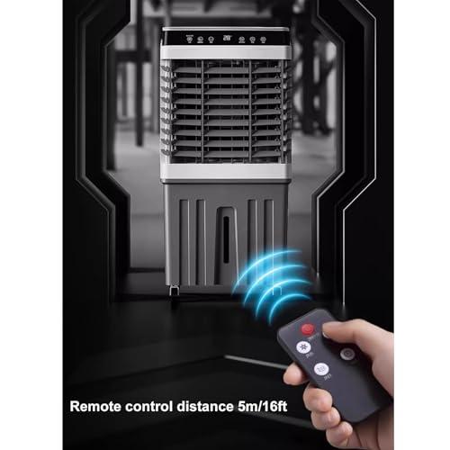 WXXSHGDW WXXSHGDW Evaporative Air Cooler for Room, 3 in 1 Portable Swamp Cooler, Air Conditioner Portable, 90Oscillation, 3 Speed 7.5H Timer, 75L Large Capacity Water Tank for Garage, Patio, Outdoor