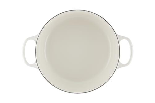 Le Creuset Le Creuset Enameled Cast Iron Signature Round Dutch Oven, 9 qt., White