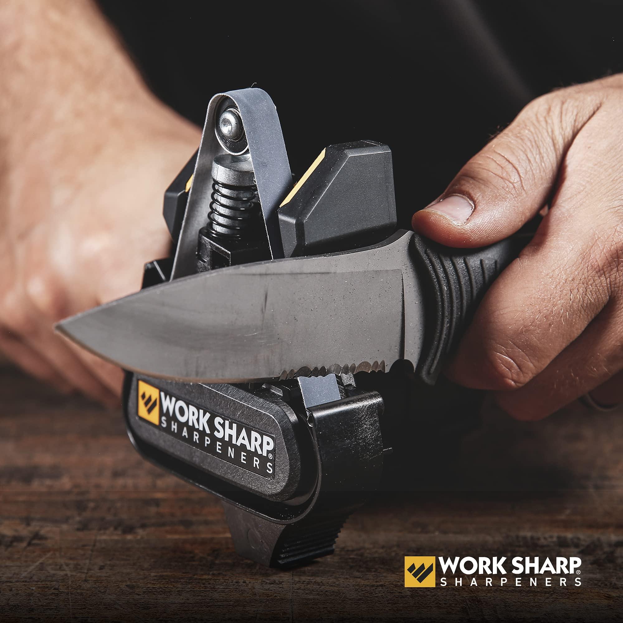 WORK SHARP Work Sharp MK2 Professional Electric Knife and Tool Sharpener - Adjustable Tool and Knife Sharpening System