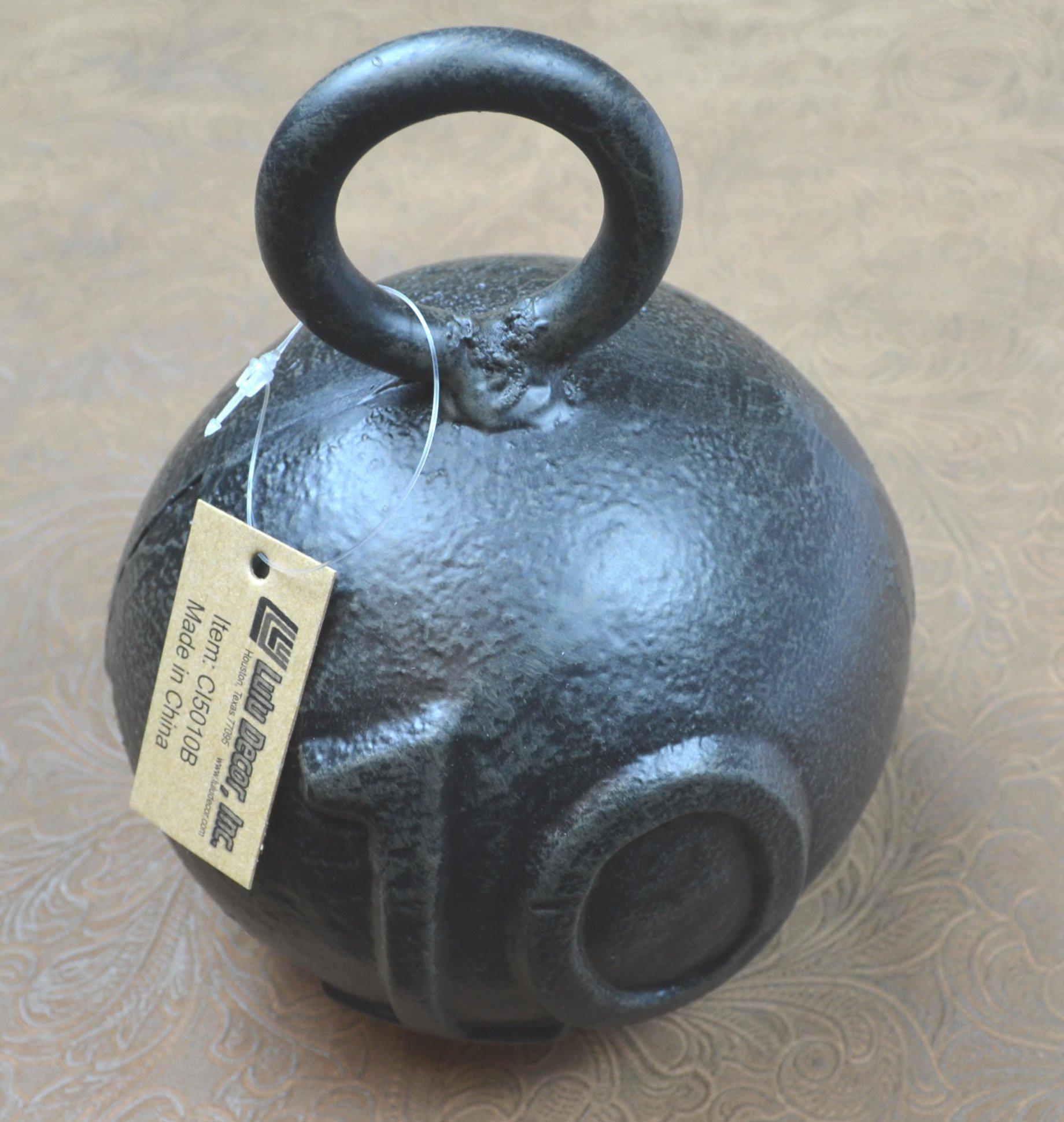 Lulu Decor Lulu Decor Cast Iron Decorative Door Stop, 4 lbs Heavy Door Stopper, Elegant Door Weight for Home, Office, Kitchen, Patio, Securely Holding Doors Open (No10)