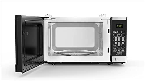 Danby Danby DDMW007501G1 Countertop Microwave, Stainless Steel