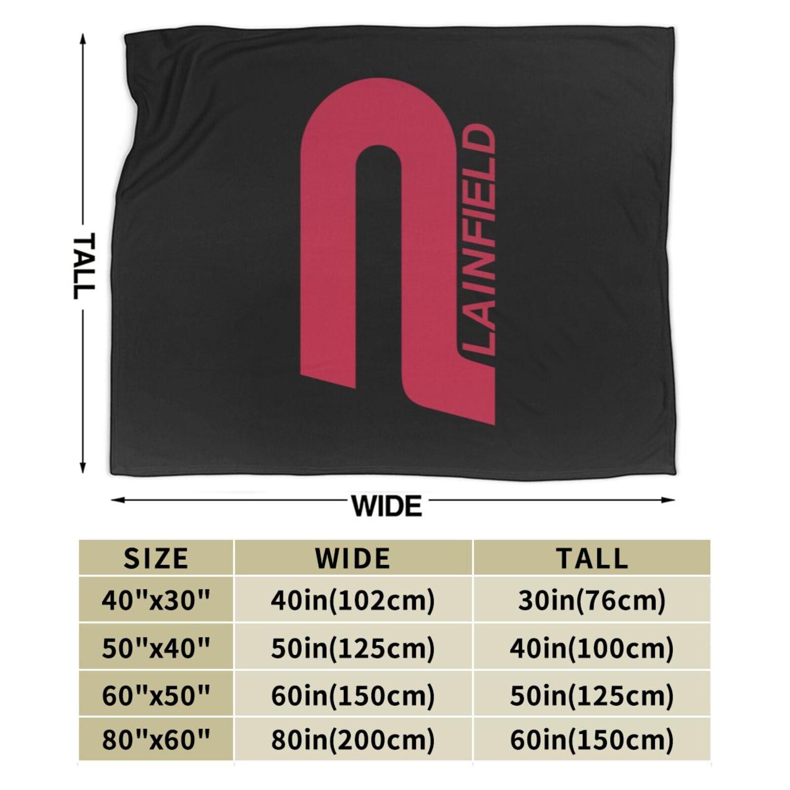 BASTU Flag of Plainfield, Indiana Throw Blanket for Men Women Couch Bed Sofa Throw Blanket 60\"x50\" Blankets