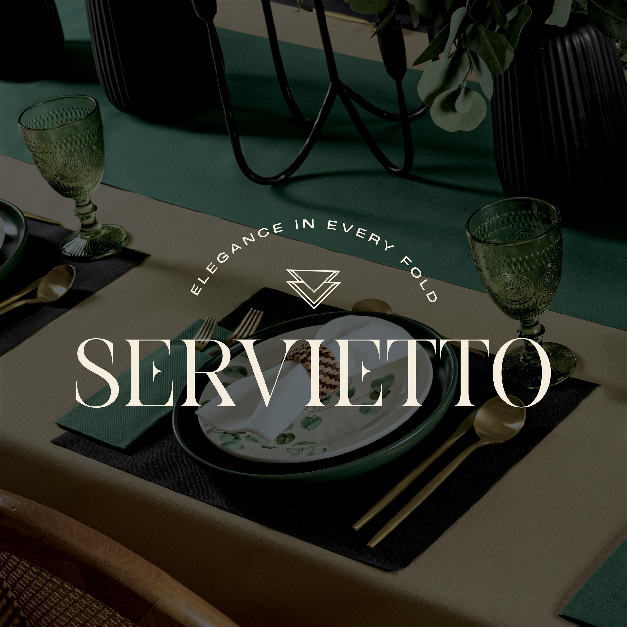 Servietto Disposable Linen-Feel Cocktail Napkins, 200-Pack 5\" x 5\" ORANGE Paper Beverage Napkins For Bar, Restaurant And Caf, Dessert Napkins For Party, Wedding Or Event