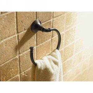 Kohler KOHLER 10557-2Bz Devonshire Towel Ring, Oil Rubbed Bronze