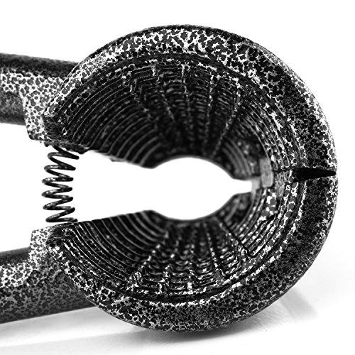 Anwenk Anwenk Nutcracker Nut Cracker Pecan Walnut Cracker Plier Opener Tool with Wood Handle