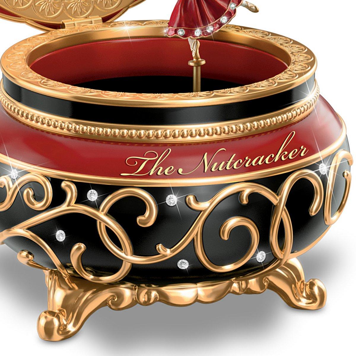 The Bradford Exchange Music Box: Clara and The Nutcracker Heirloom Music Box