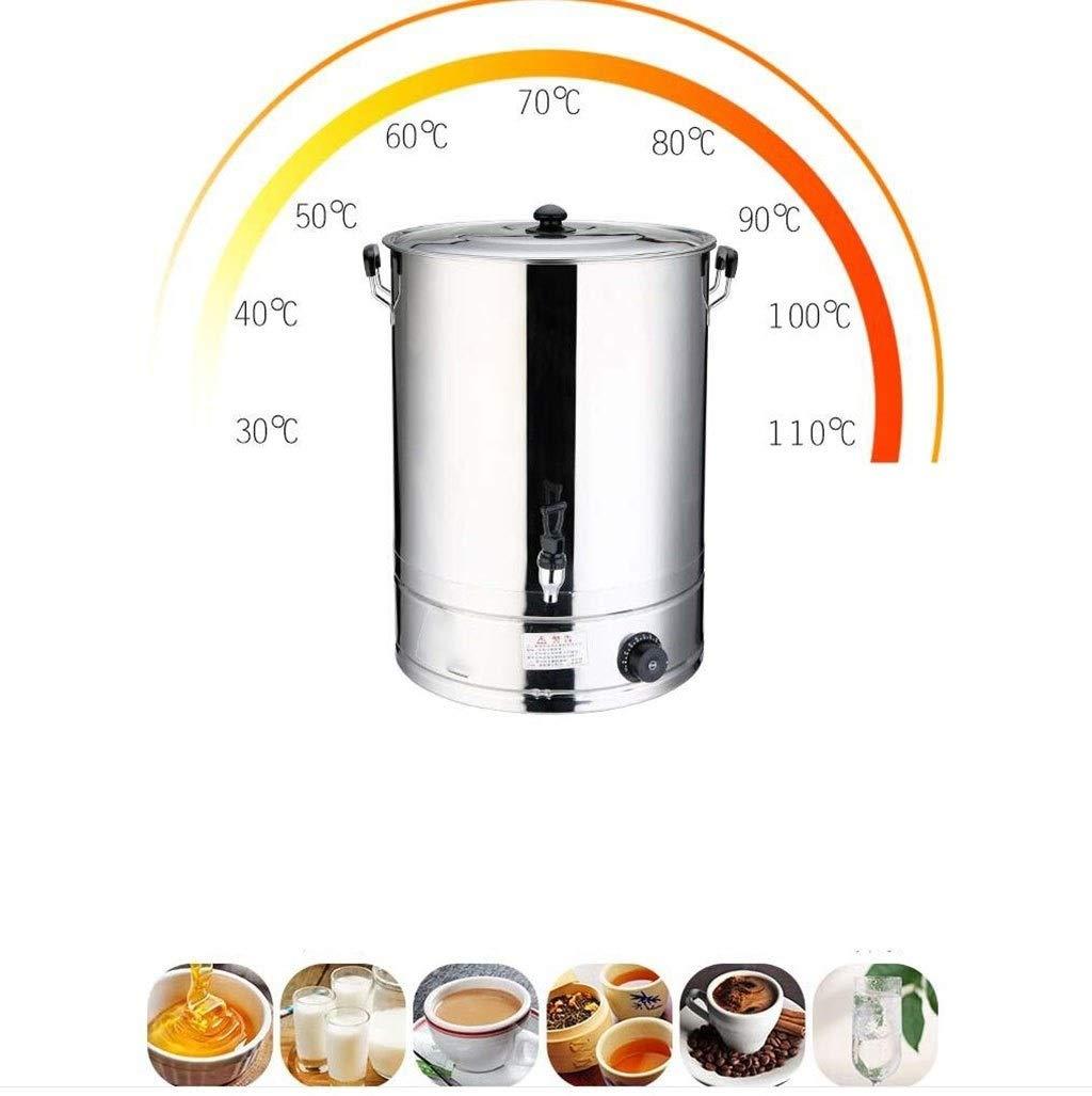 HDVLXZLY HDVLXZLY Stainless Steel Catering Hot Water/Tea Urn | Instant Water Heater, Boiler and | Suitable for Commercial/Office Use | Double Wall Insulated