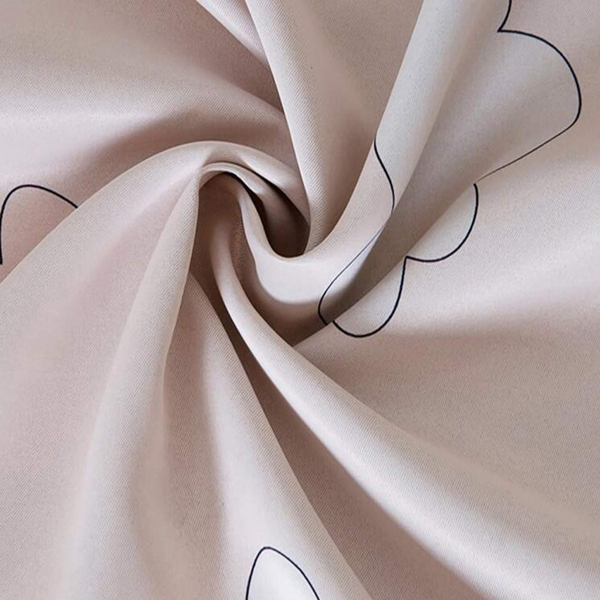 ZXAWT ZXAWT Custom Design Curtains/Grommet Top Blackout Curtains/Thermal Insulated Curtain for Bedroom and Kitchen-Set of 2 Panels(Oil Paintings of Pink and Purple Flowers 63" W*63" L)