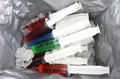 GV Supply Jello Shots Syringe - 20 Pack - Its Lit Design - Big Size 2oz (20)