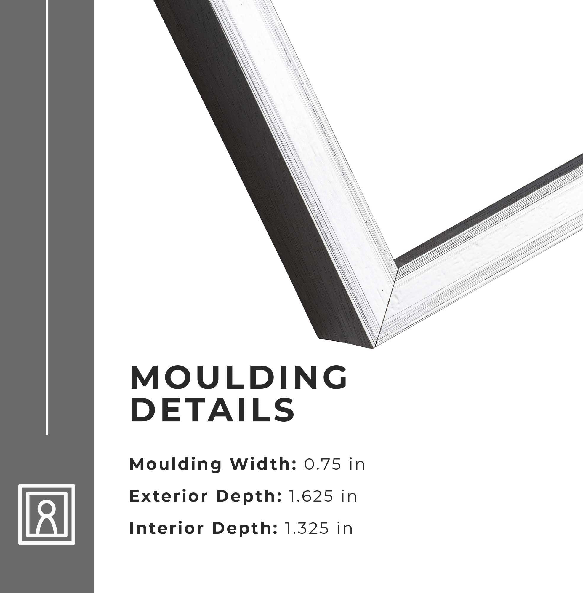 CustomPictureFrames.com 9x12 Shadow Box Frame Silver | 1.375 Inches Deep Real Wood Contemporary Shadowbox Display Frame | UV Resistant Acrylic Front, Acid Free Backing, and Hanging Hardware | Venus Picture Frame Style