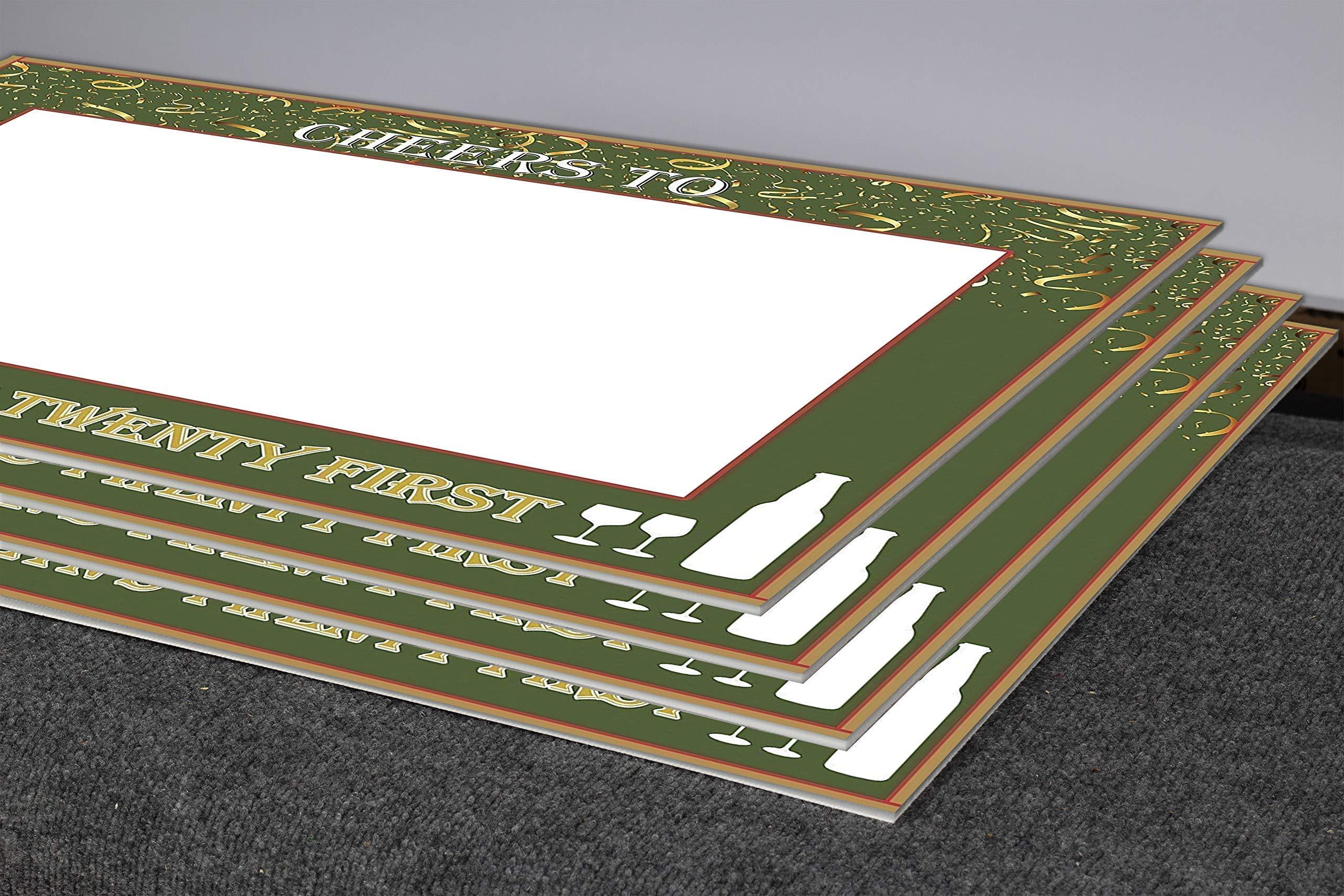 SPEEDYORDERS Personalized Cheers Photo Booth Prop, Personalized Selfie Frame For Event, Cheers To 30 Years, Cheers and Beers, Home Decorations, Handmade Party Supply Photo Booth Frame Sizes 36x24, 48x32