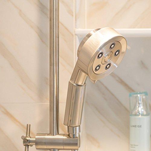 Speakman Speakman VS-3010-BN Neo Anystream High Pressure Handheld Shower Head with Hose, Brushed Nickel