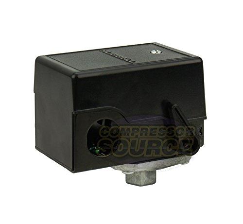 Hubbell Pressure switch for air compressor made by Furnas / Hubbell 69JF7LY 95-125 single port w/ unloader & on/off lever