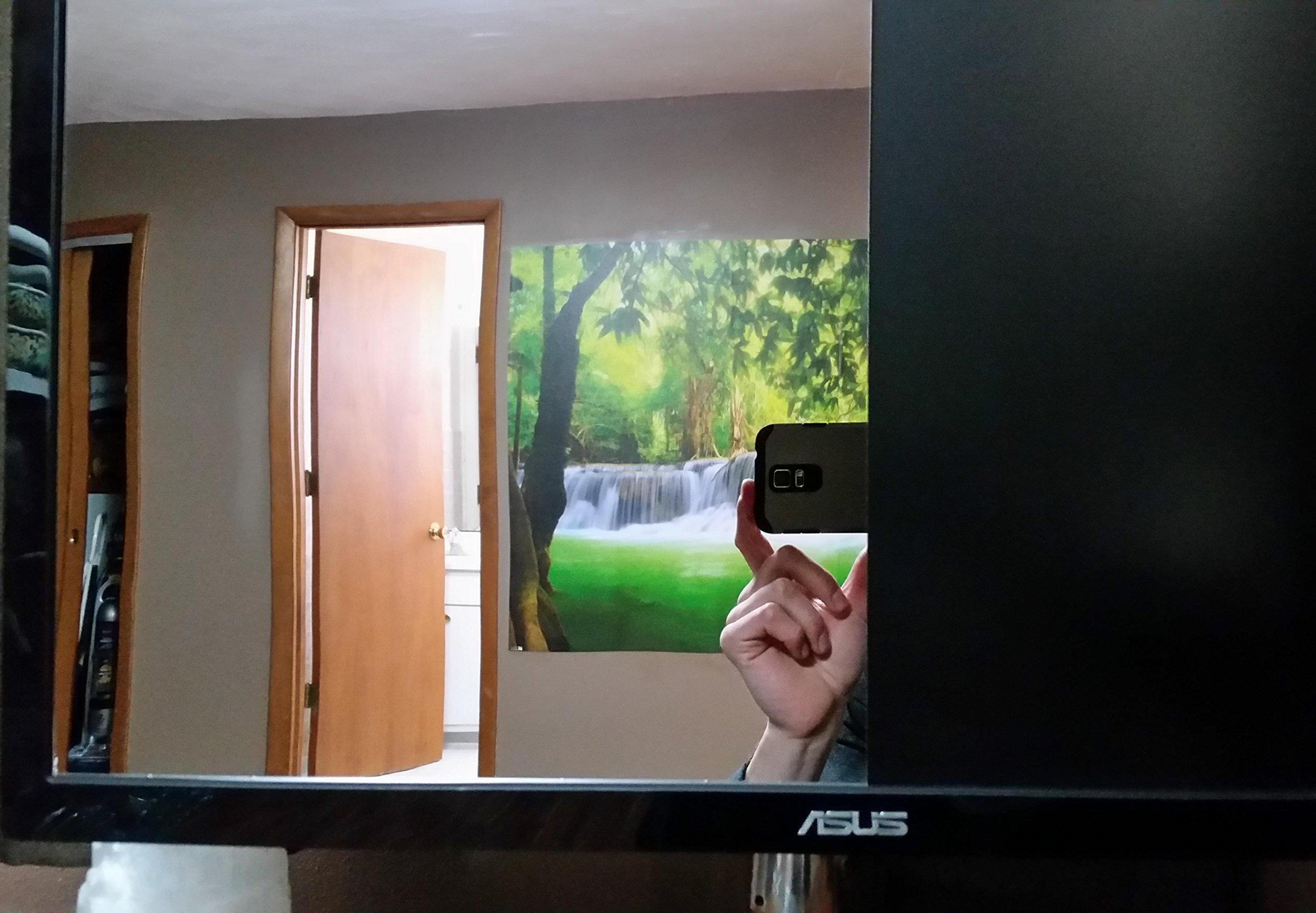 SUPREMETECH SUPREMETECH 12 x 12 x 0.04 Inch Acrylic See-Through Mirror, 30% Transparent