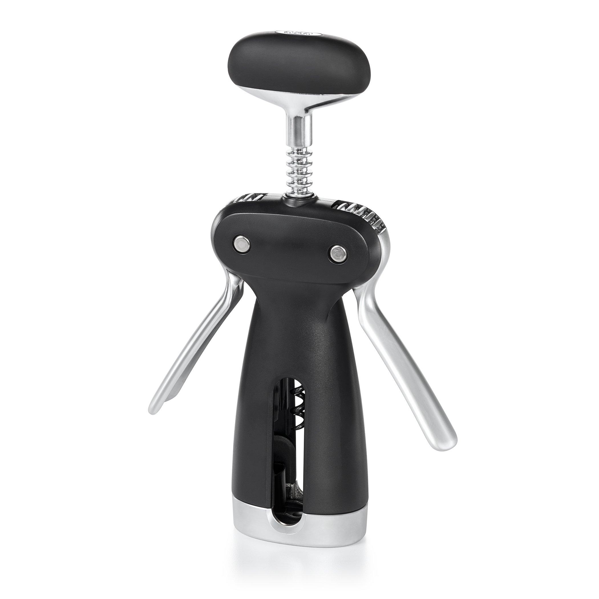 OXO OXO SteeL Winged Corkscrew with Removable Foil Cutter, INOXO.3113400ML