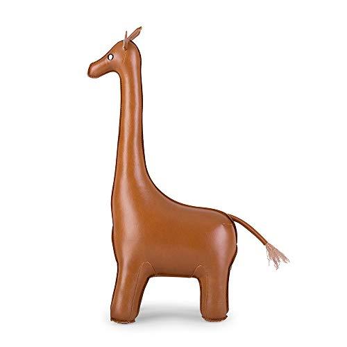 zny zny, zuny, Classic Series Bookend Tan for Shelves, Office Decorative- Giraffe