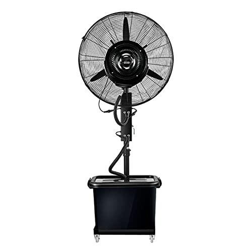 Pealihuy Pealihuy 26"/30" Misting Fan Metal Oscillating Commercial High-Velocity Outdoor indoor Mist Fan Black Industrial Cool,Cooling Fans