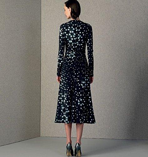 Vogue Patterns Vogue Patterns V1406 Misses\' Dress Sewing Template, Size E5 (14-16-18-20-22)