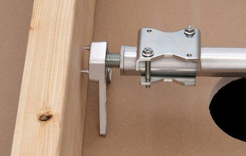 ARLINGTON Arlington FBRS4200R-1 Steel Fan and Fixture Mounting Box with Adjustable Bracket, For Existing Construction, 16-24-inches, Metallic, 1-Pack