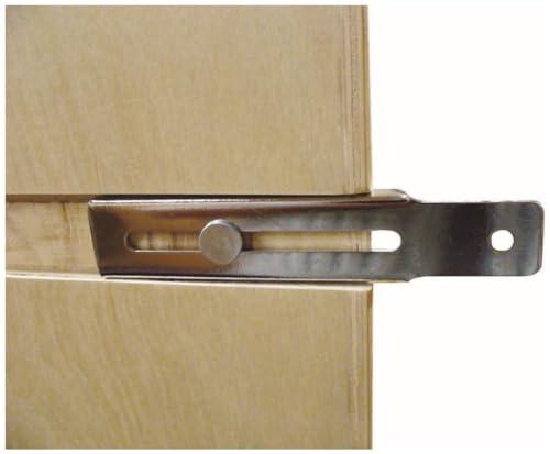 Rev-A-Shelf Rev-A-Shelf 8\" Pull Out Shelf Organizer for Kitchen and Bathroom Cabinets, Wooden Slide Out Spice or Medicine Rack w/Soft-Close, 448-BBSCWC-8C