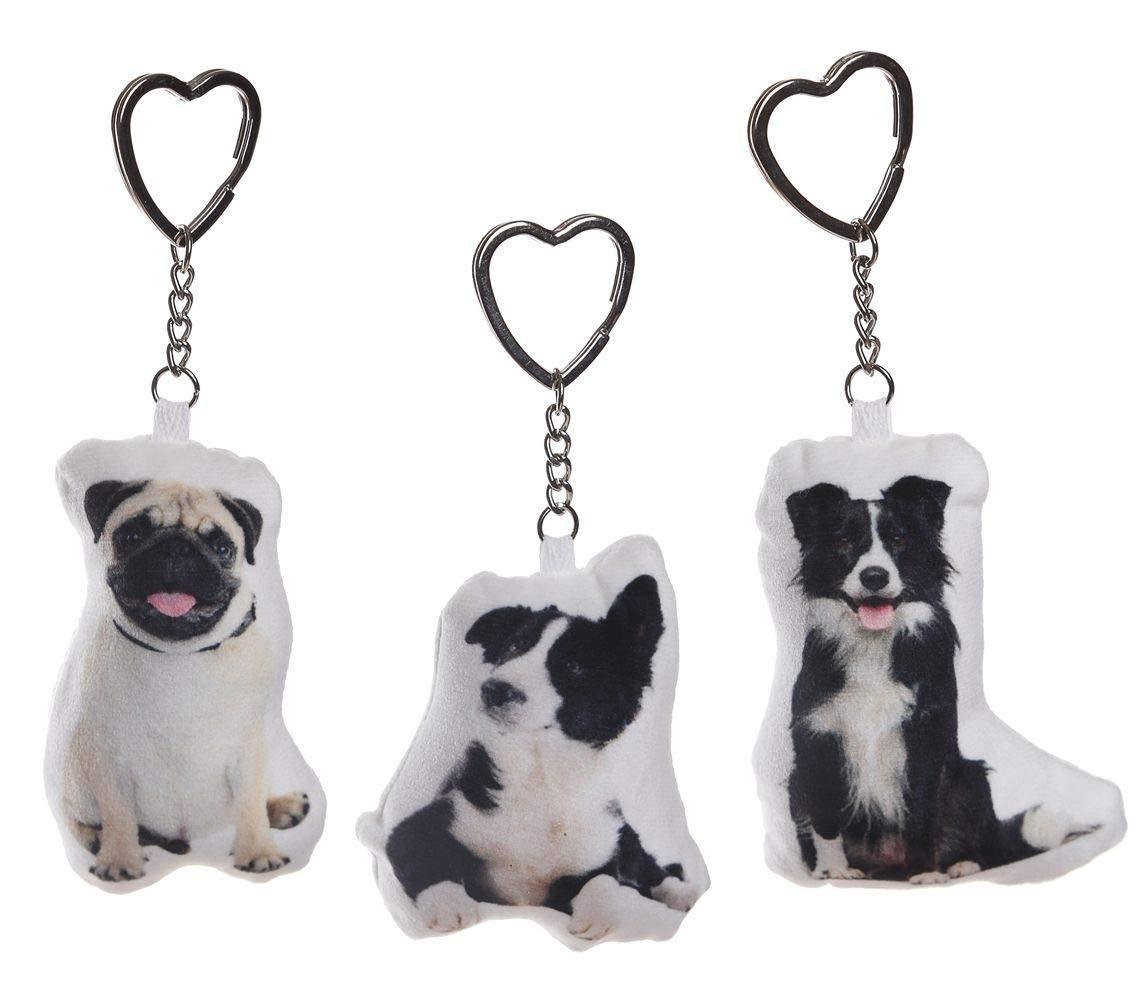 Emotional Life Emotional Life Custom Keychain Pet Photo Pillow Dog Pillows Personalized (Keychain Length 3\", Keychain)