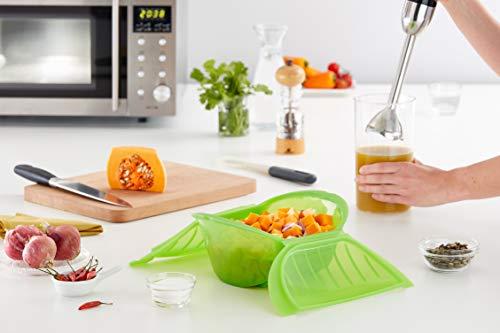 Lekue Lekue 3407600V09U004 Ogya Microwavable Pot, X-Large, Green