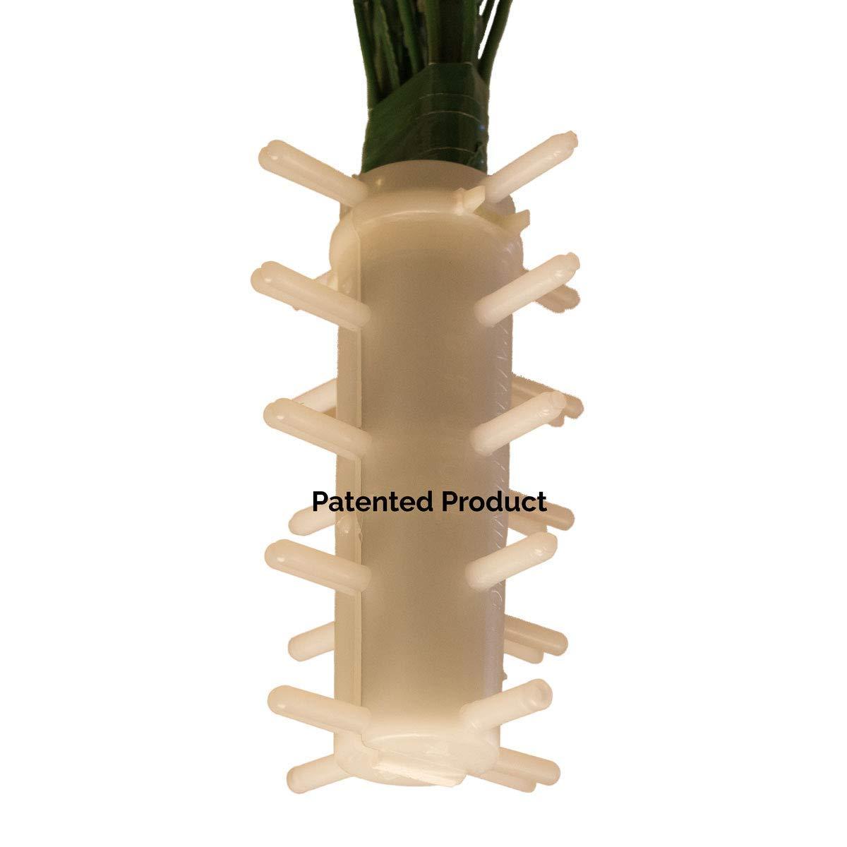 Sympathy Silks Sympathy Silks Artificial Cemetery Flowers Realistic Vibrant Roses, Outdoor Grave Decorations - Non-Bleed Colors, and Easy Fit - 2 Blue Mum and Yellow Rose Bouquets & 1 Saddle