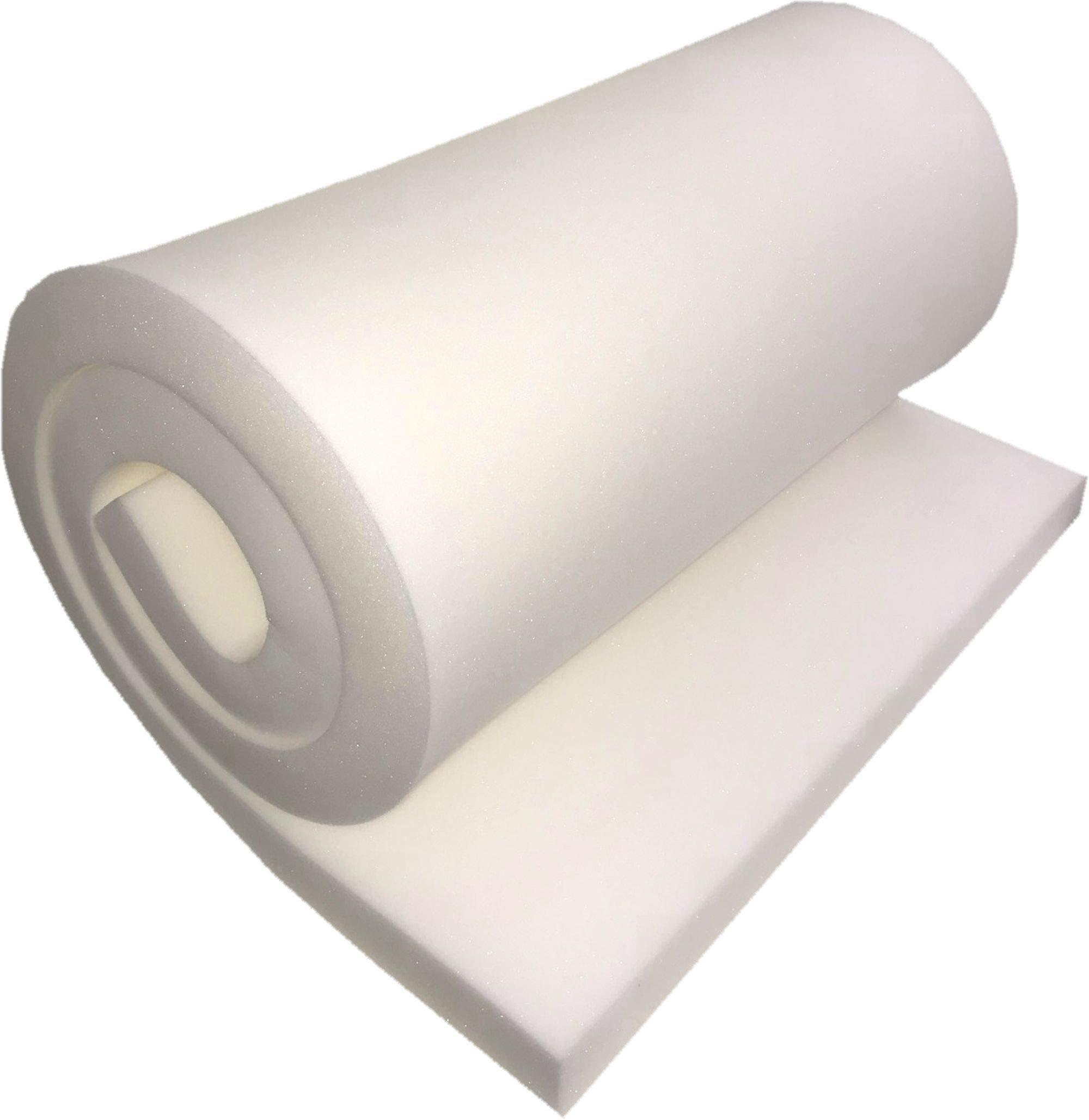 FoamTouch FoamTouch 3x24x36HDF1.8 Upholstery Foam, 3\" x 24\" x 36\", White