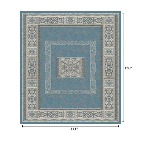 Mayberry Rug Mayberry Rugs Ancient Empire Area Rug, 9'3"x12'6", Blue