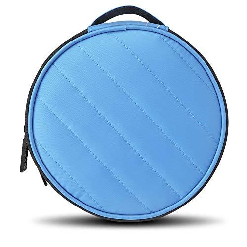BUBM CD DVD Case BUBM 32 CD Disc Holder Compact and Easy to Store for Car Home and Travel Blue