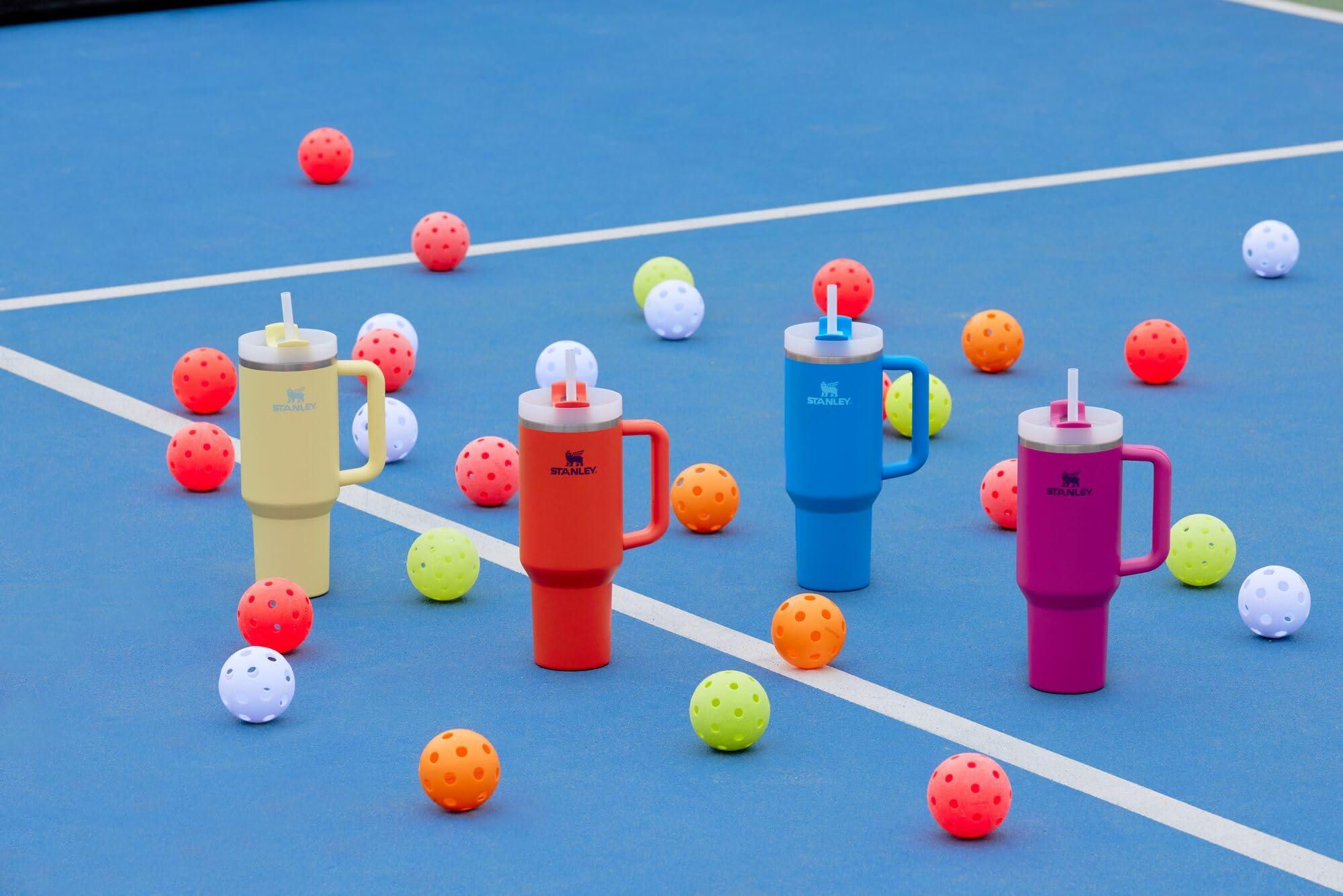 STANLEY Stanley Quencher H2.0 Tumbler with Handle & Straw 30 oz | Twist On 3-Way Lid | Cupholder Compatible for Travel | Insulated Stainless Steel Cup | BPA-Free | Azure