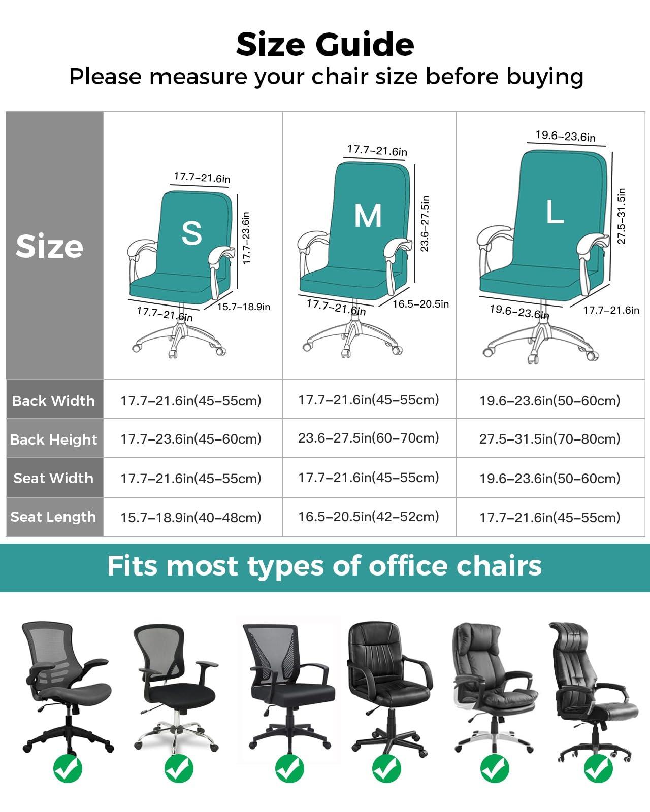 DecorLovee DecorLovee Basketball Office Chair Covers Stretchable Computer Gaming Chair Cover, Flame Basketball Modern Abstract Art Universal Desk Chair Covers Removable Rotating Chair Slipcover with Zipper, L