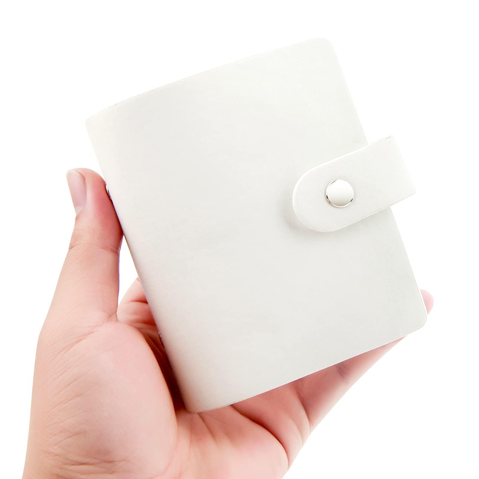 Ruibytree 52 Pockets Mini Photo Album for Fujifilm Instax Mini Instant Film, Polaroid Snap, Z2300, SocialMatic Instant Cameras & Zip Instant Printer (White, 1Pack)