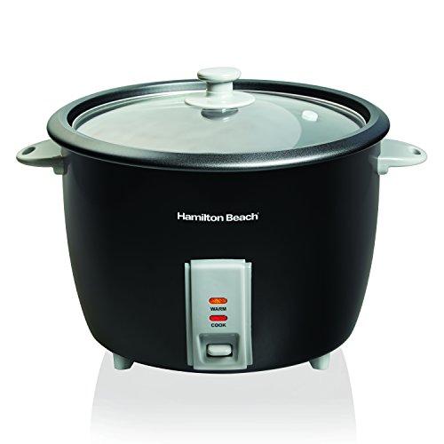 Hamilton Beach Hamilton Beach 37550 30-Cup Rice Cooker, Aluminum