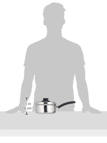 Vita Craft(??????) Vitacraft 8545 One-Handed Pot, Arizona, 6.7 inches (17 cm), Recipe Included, Silver