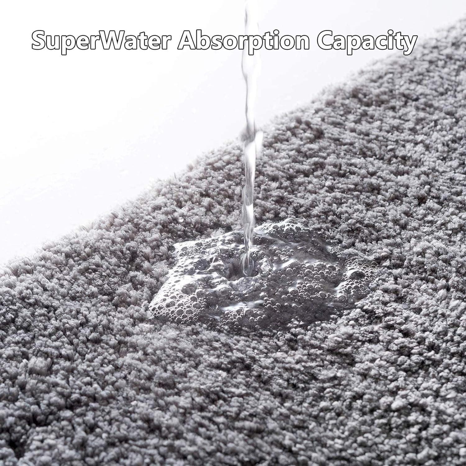 IBDRYKK Curved Shower Mats for Bathroom,Quadrant Curved Shower Mat Washable Corner Shower Mats Non Slip Fan-Shaped Foot Pads with Non-Slip Bottom(Brown)