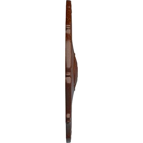 Ekena Millwork Ekena Millwork CM18POBMC Pompeii Ceiling Medallion, 18 7/8\"OD x 1 1/2\"P (Fits Canopies up to 2\"), Hand-Painted Burnished Mahogany Crackle