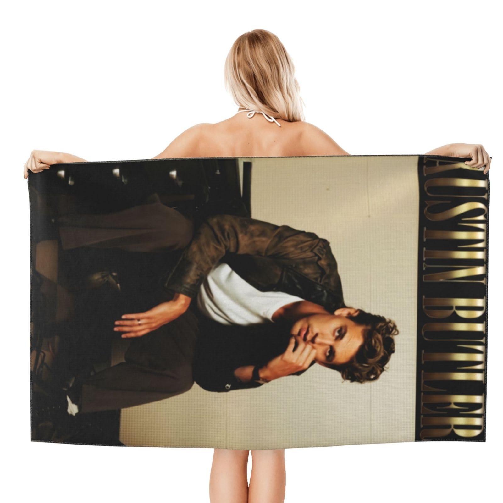 Windsorchef Windsorchef Austin Butler Beach Towel Portable Lightweight Towels for Travel Pool Yoga Camping Sport 32 X 52 Inches White