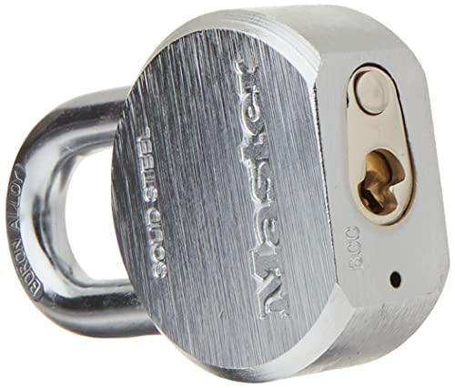 Master Lock Master Lock Padlock, Solid Steel Lock, 2-1/2 in. Wide, 930DPF