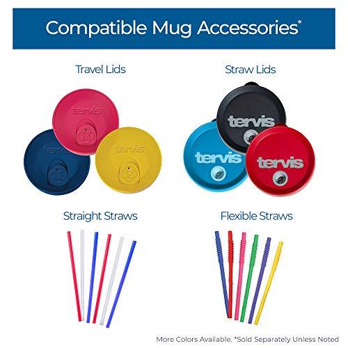 Tervis Tervis Sorority - Gamma Phi Beta Made in USA Double Walled Insulated Tumbler Cup Keeps Drinks Cold & Hot, 16oz Mug - No Lid, Primary Logo