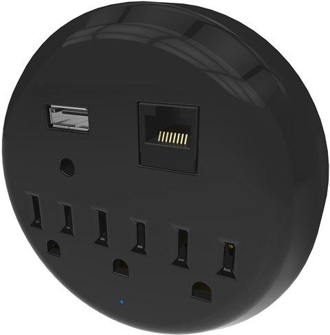 Liberty Safe Liberty Safe Power Outlet Kit for Interior Safe Accessories with USB and Ethernet for Dehumidifiers and Lights