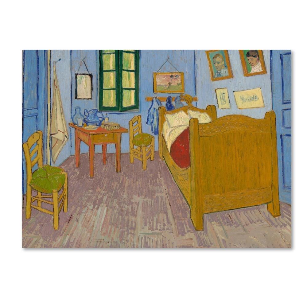 Trademark Fine Art Trademark Fine Art Van Gogh's Bedroom at Arles Wall Dcor, 35 in x 47 in