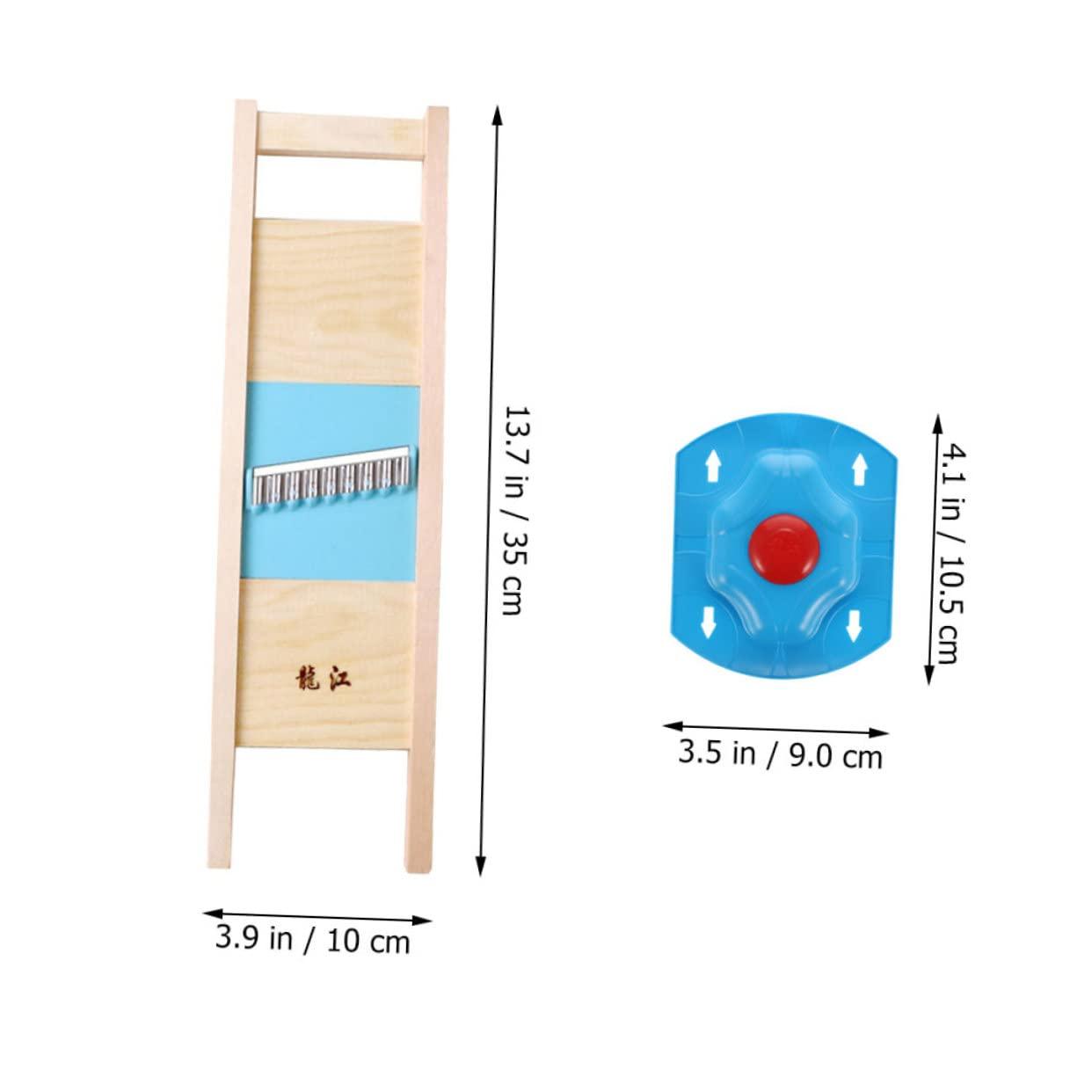 PRETYZOOM PRETYZOOM Professional Potato Cutter Slicer Waffle Fries Lattice Maker Easy to Assemble Clean
