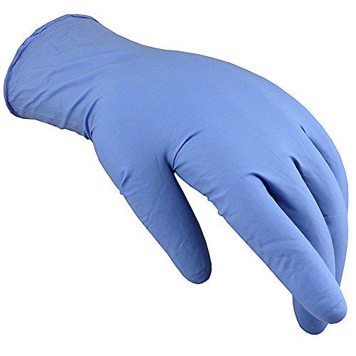 Galeton Galeton 7736F-XL Powder Free Ntxpand 6 mil Nitrile Disposable Gloves (Box of 100), X-Large, Violet