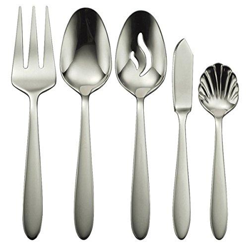 Oneida Oneida B336045A Mooncrest 45-Piece Flatware Set, Service for 8,Silver,45 Piece