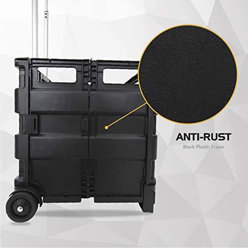 Olympia Tools Olympia Tools 85-010 Grand Pack-N-Roll Portable Tools Carrier with Telescopic Handle, 80 Lb. Load Capacity, Black