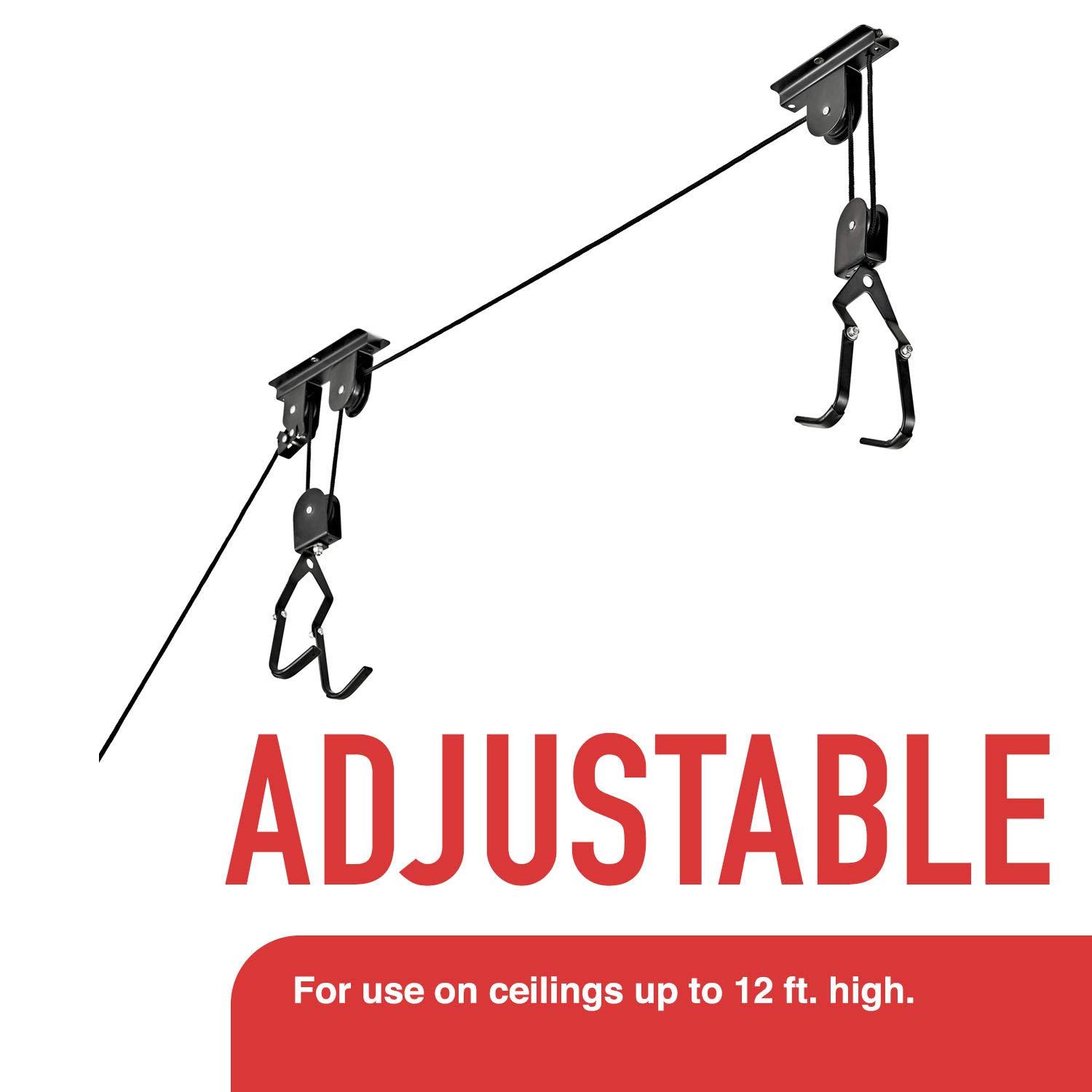 Racor Racor - PBH-1R, Bike Storage, Garage Pulley Lift