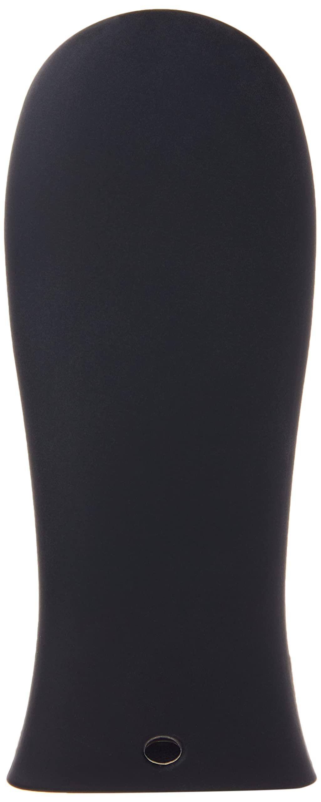 Lodge Lodge Seasoned Cast Iron 5 Piece Bundle with Silicone Handle Holder, Black