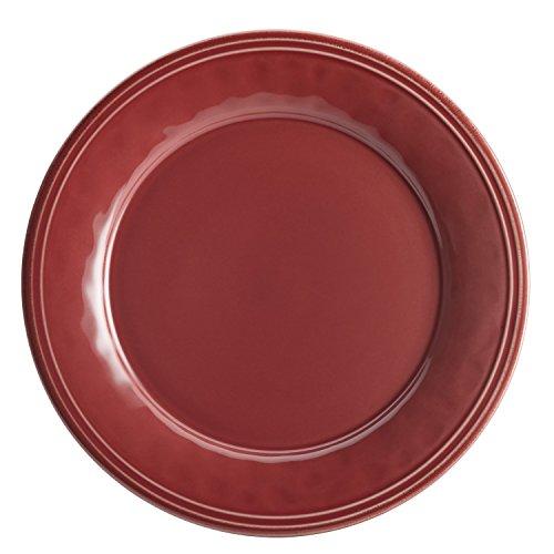 Rachael Ray Rachael Ray Cucina Dinnerware 16-Piece Stoneware Dinnerware Set, Cranberry Red
