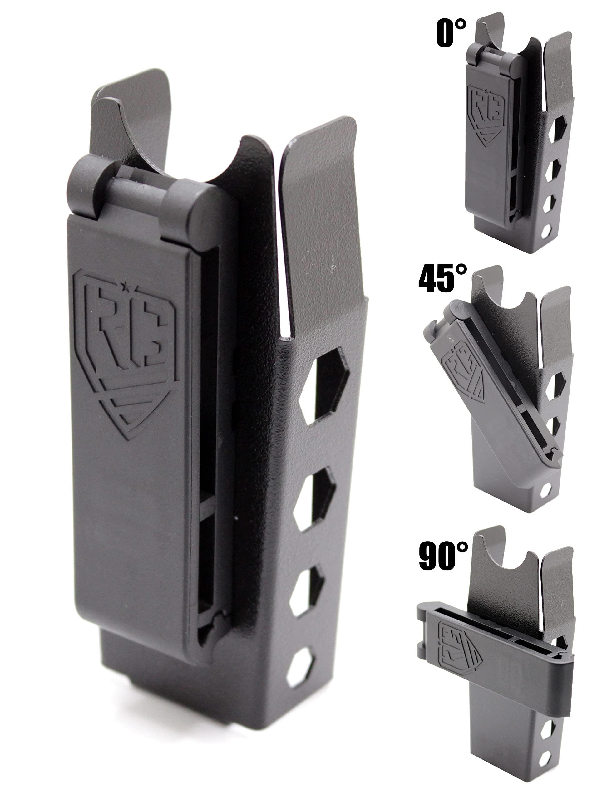 RG RAE GEAR RECOGNIZE , ASSESS , EXECUTE RAE Gear Wave Plus/New Wave Sheath Compatible with leatherman Tools - Universal Belt Size & ROTATABLE Belt Clip (Tool NOT Included)